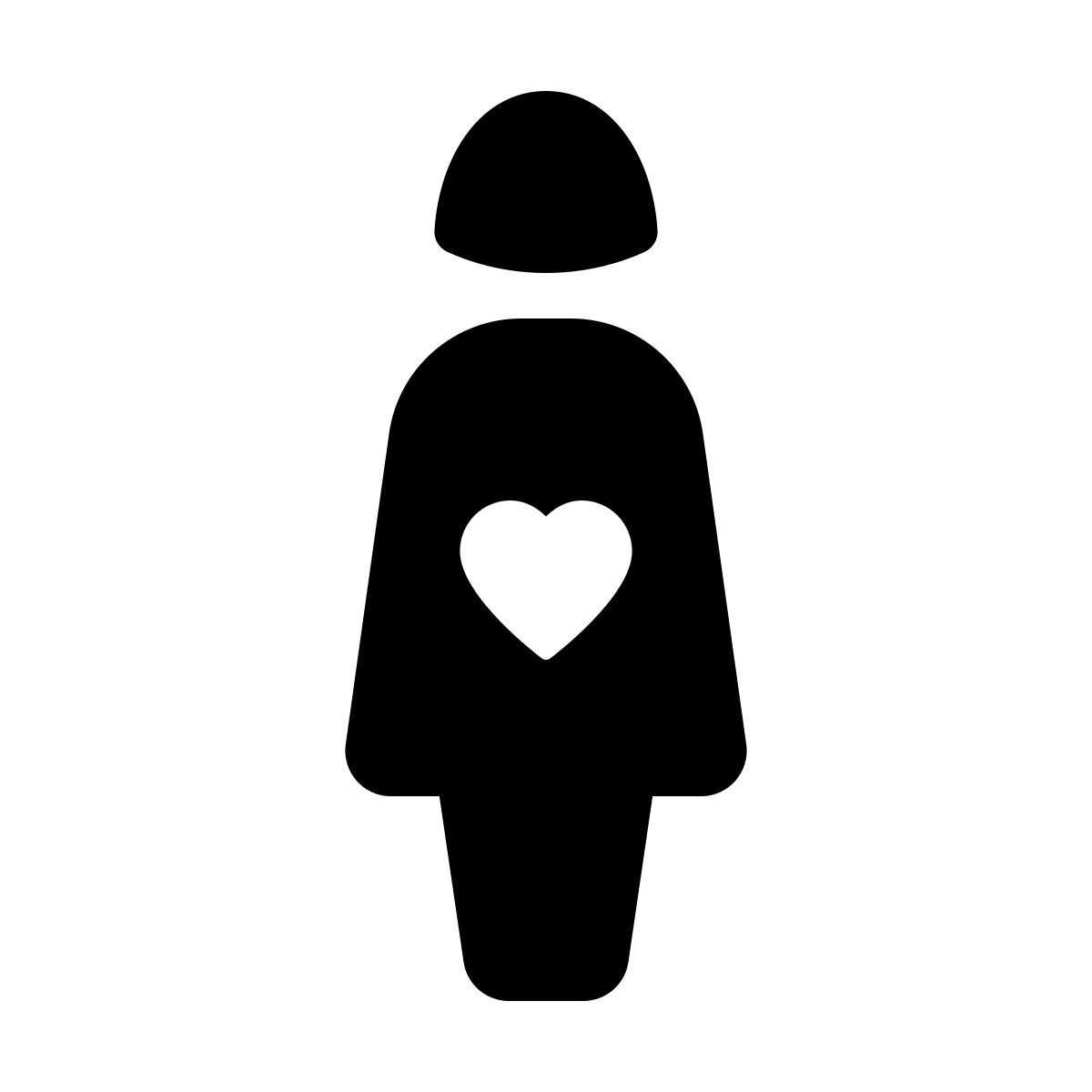 parakeet filled style 怀孕的 icon