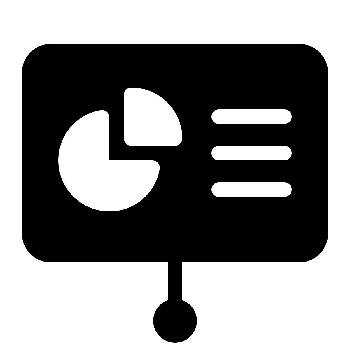 parakeet filled style presentation icon