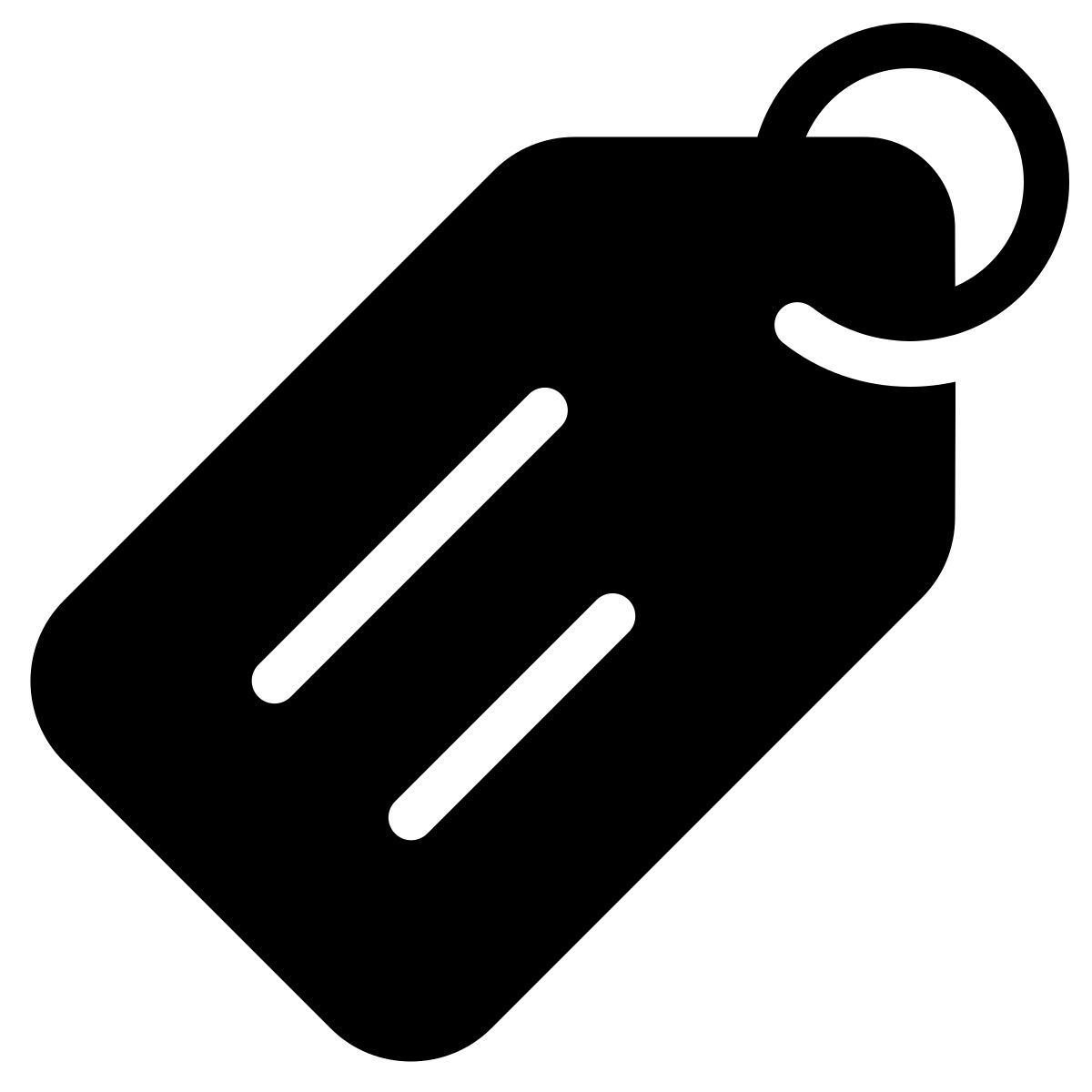parakeet filled style preisschild icon
