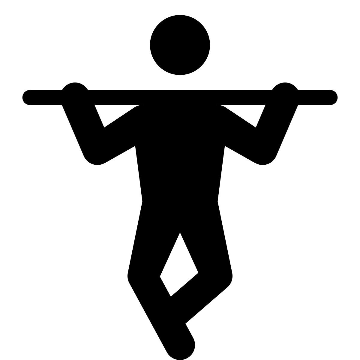 parakeet filled style klimmzüge icon