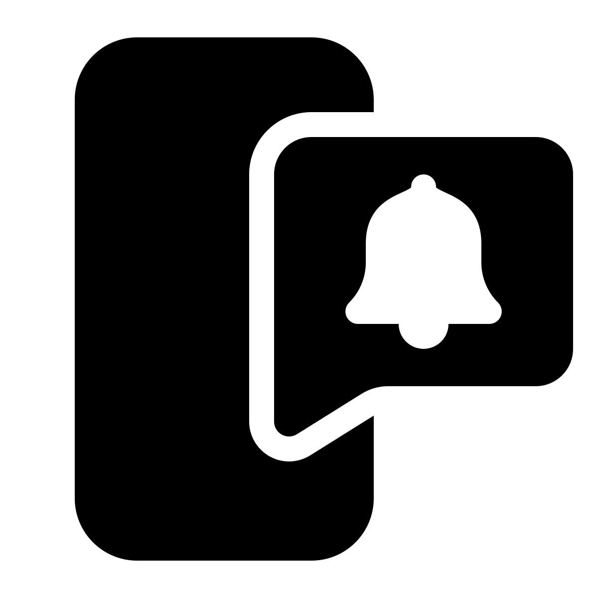 parakeet filled style プッシュ通知 icon
