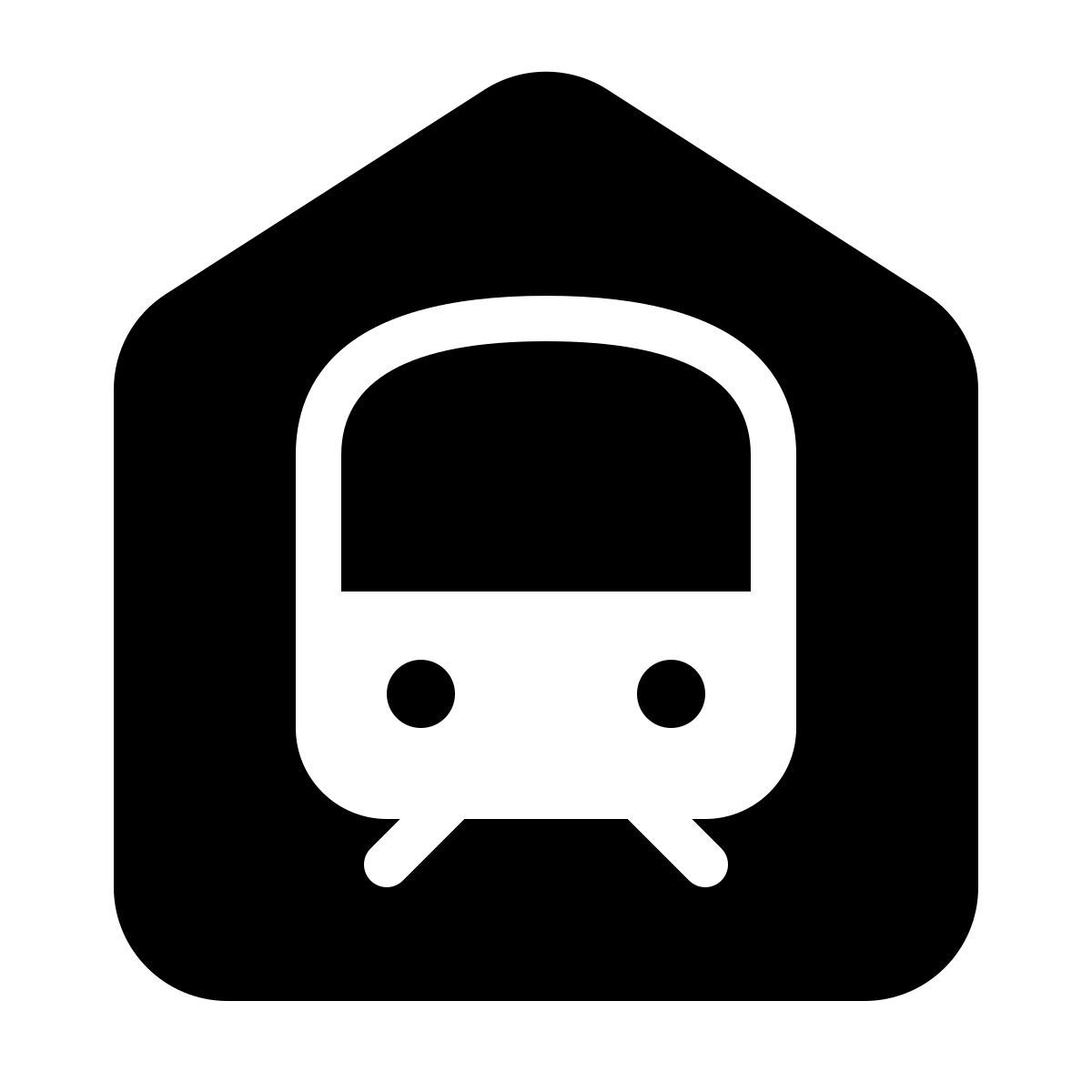 parakeet filled style железнодорожная станция icon