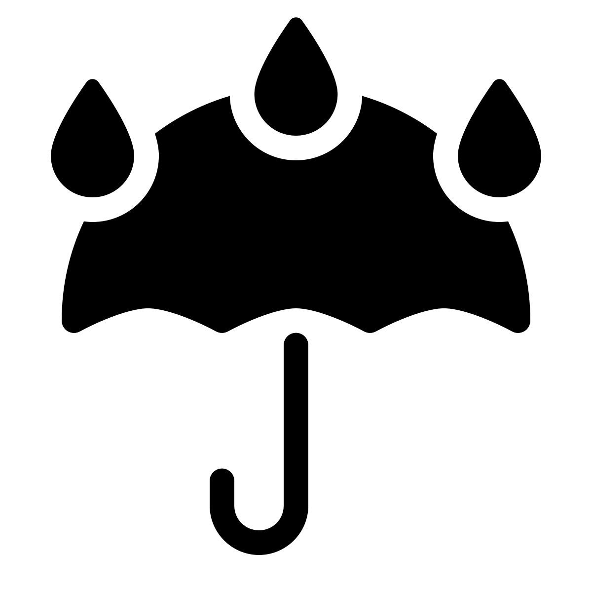 parakeet filled style 阴雨天气 icon
