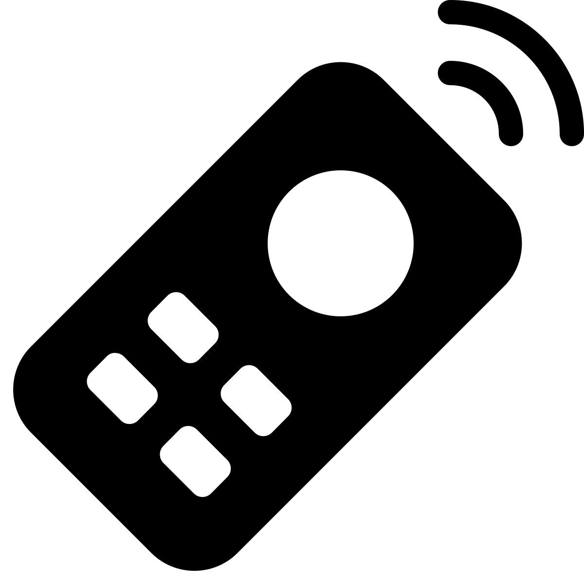 parakeet filled style remote control icon