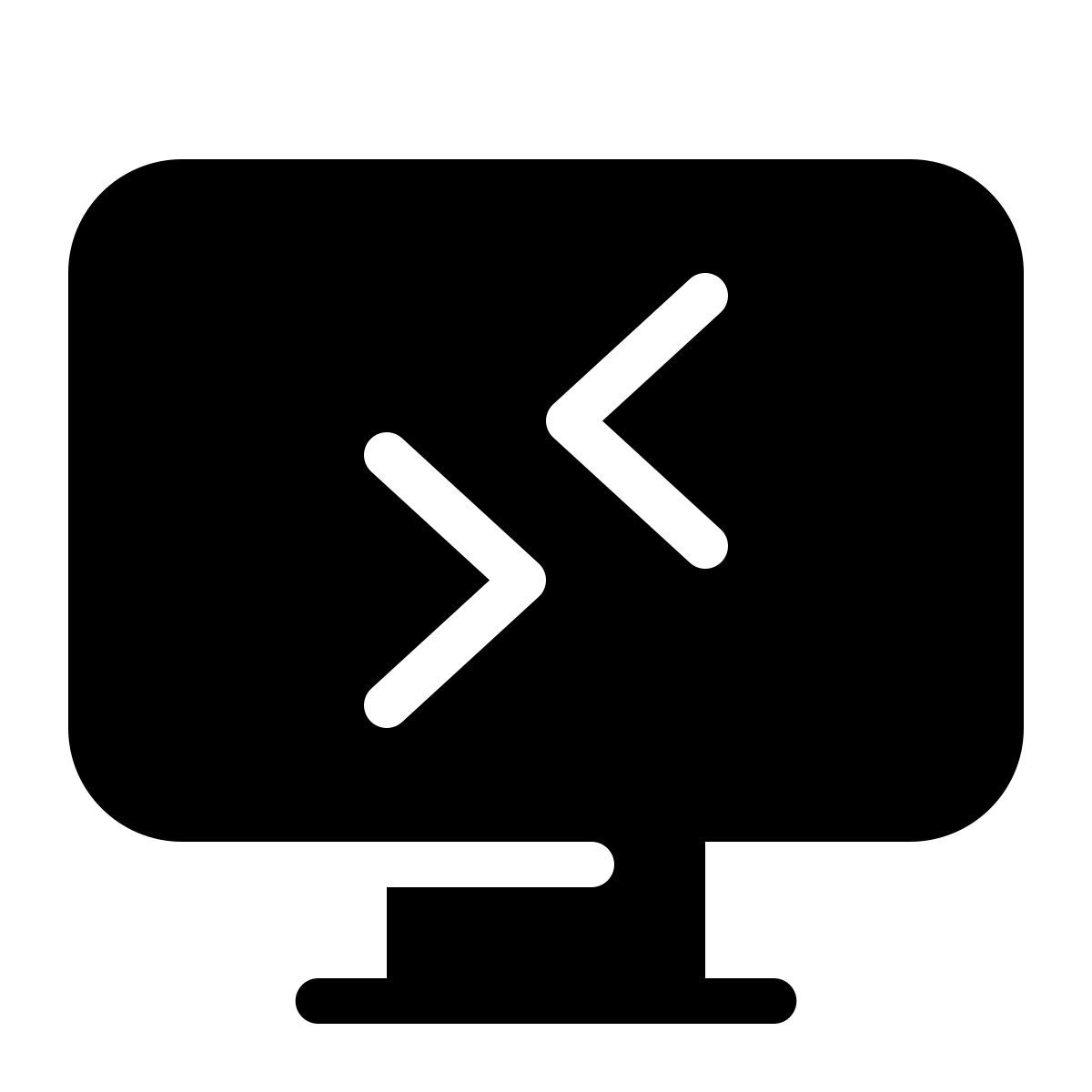 parakeet filled style remote desktop icon