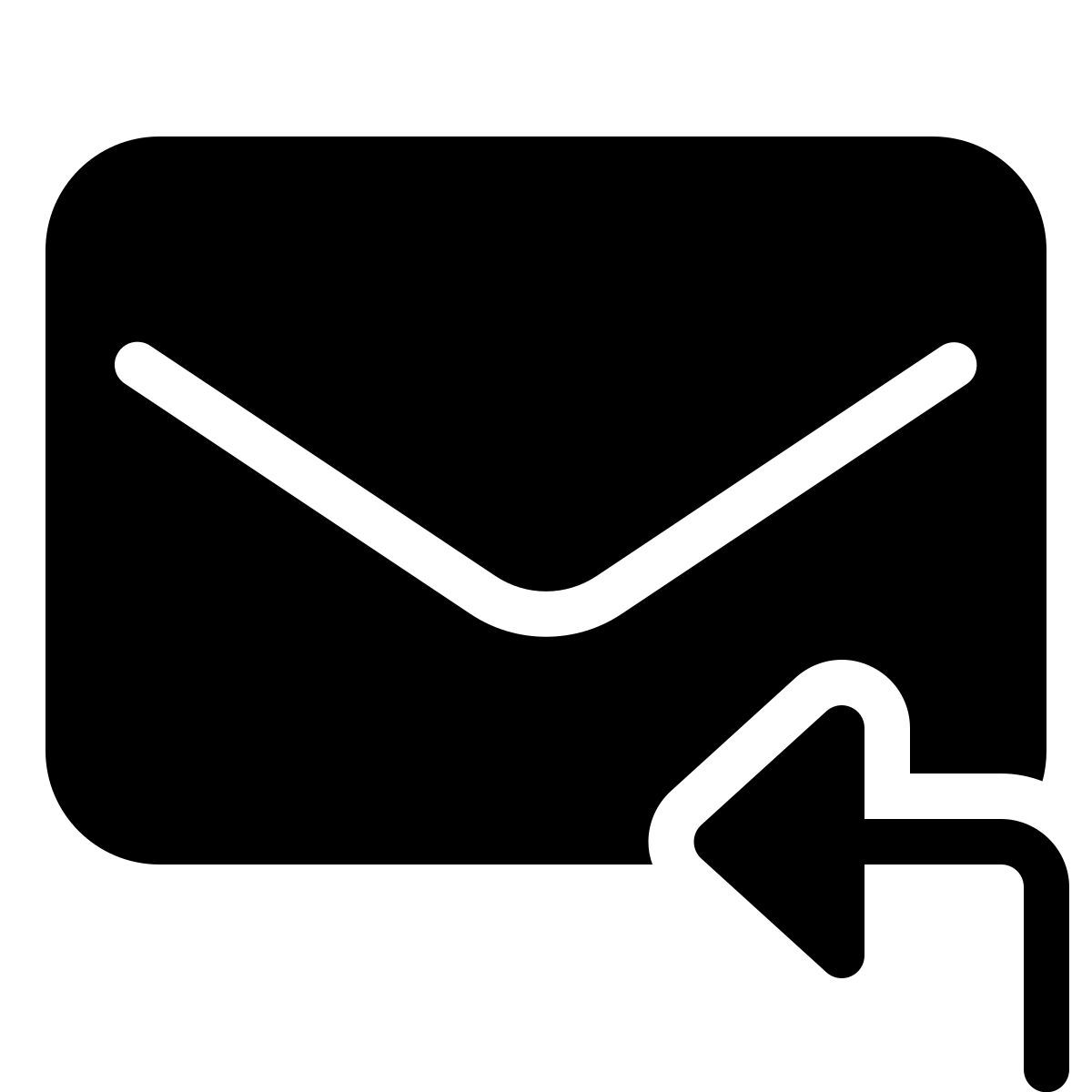 parakeet filled style reply icon