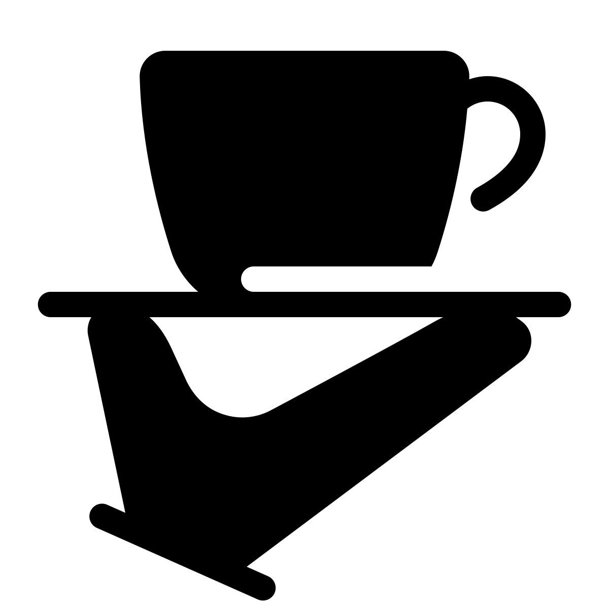 parakeet filled style essen abholen icon