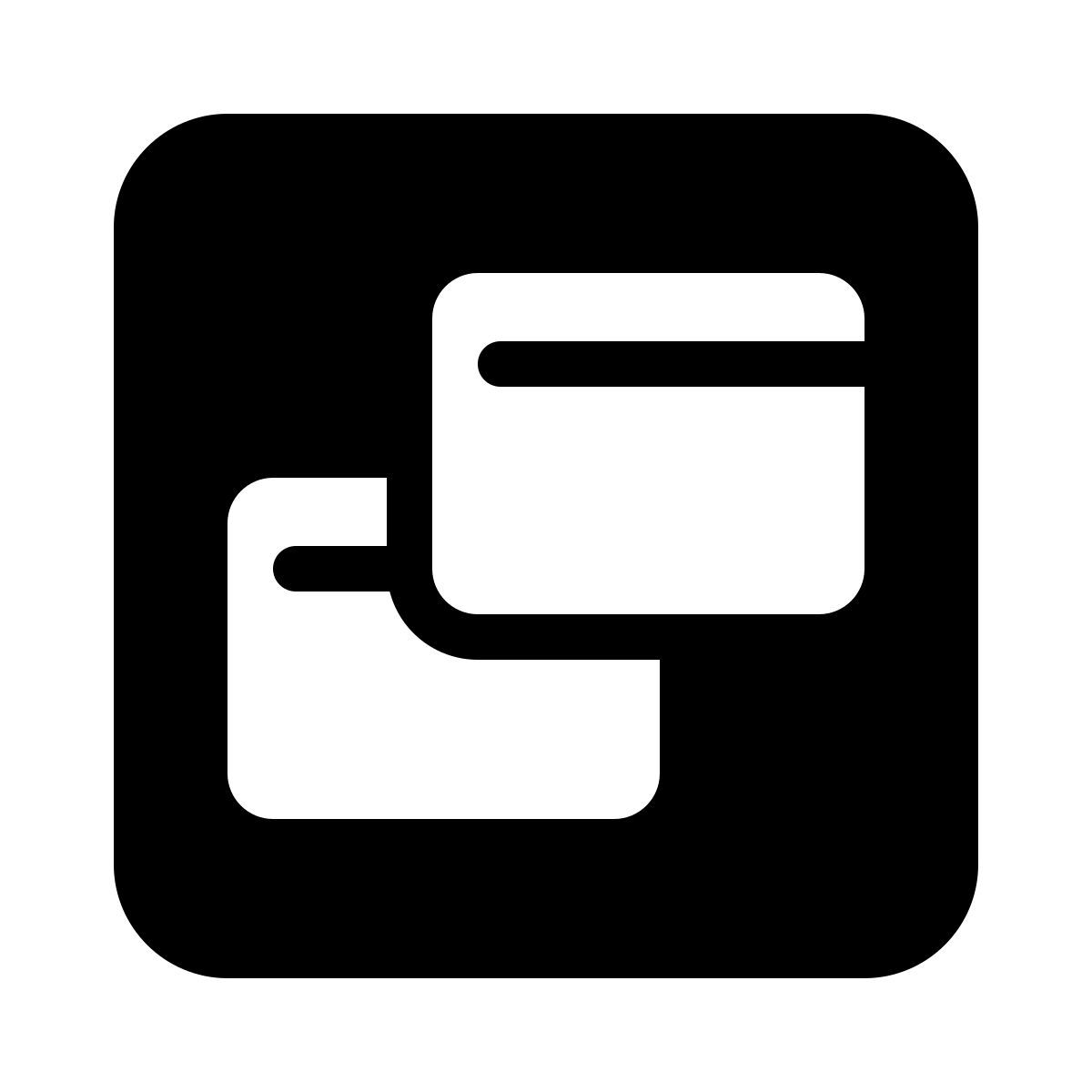parakeet filled style restore window icon