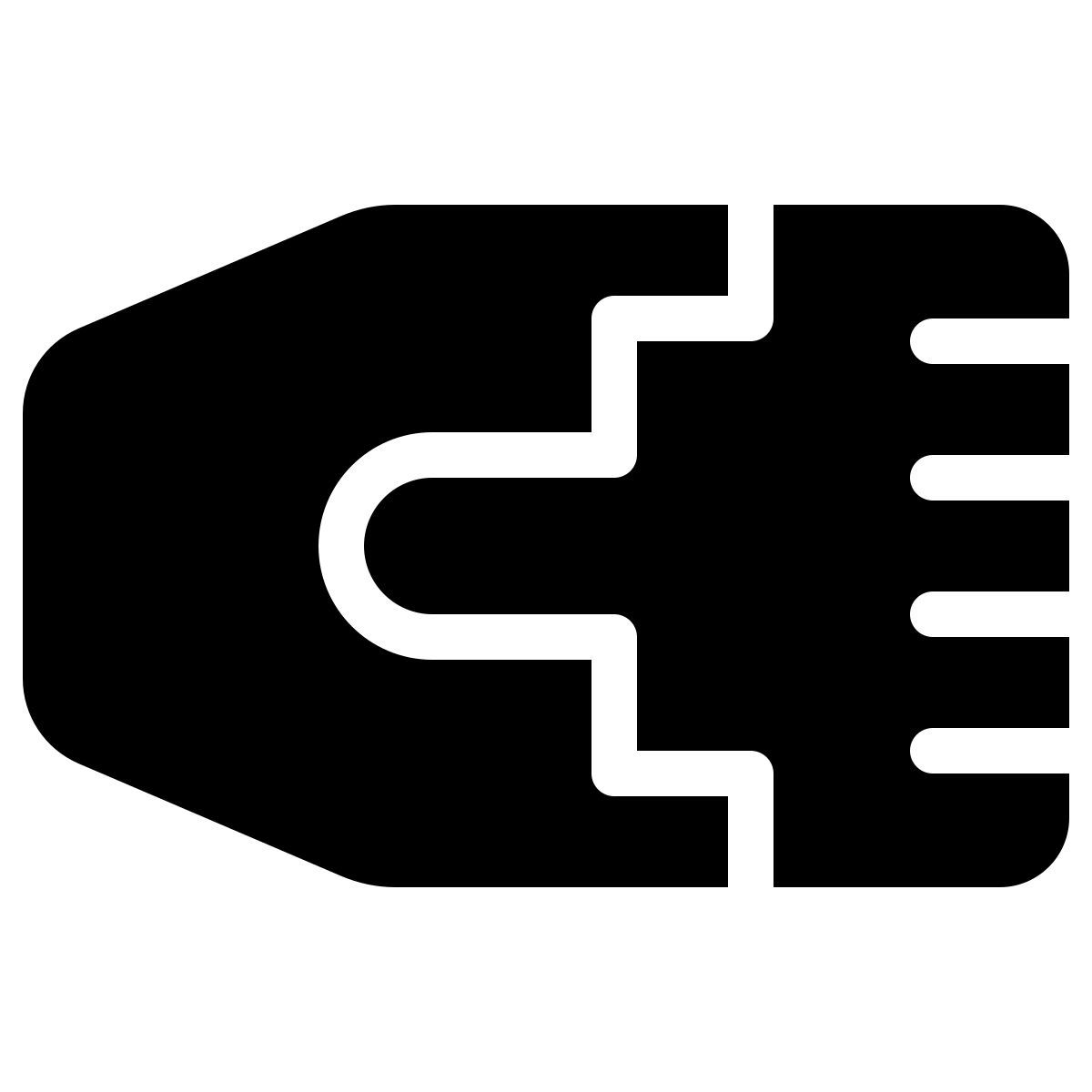 parakeet filled style rj45 icon
