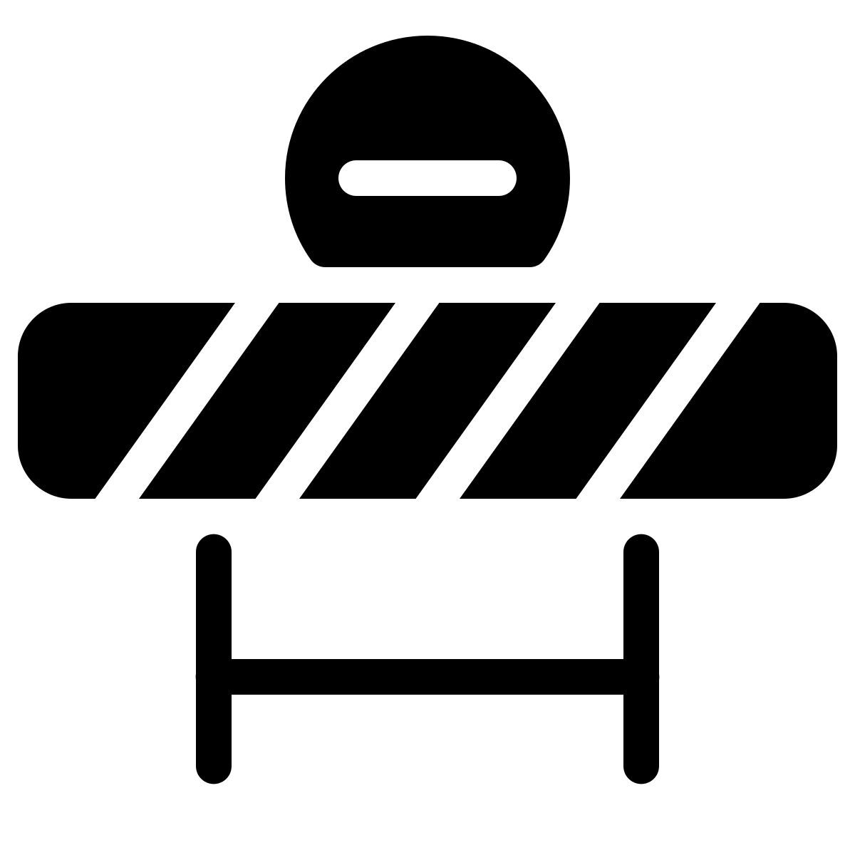 parakeet filled style дорога перекрыта icon