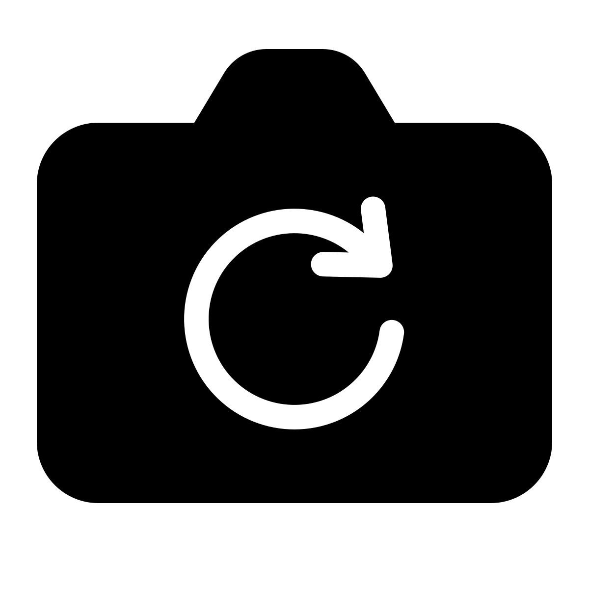 parakeet filled style tourner la caméra icon
