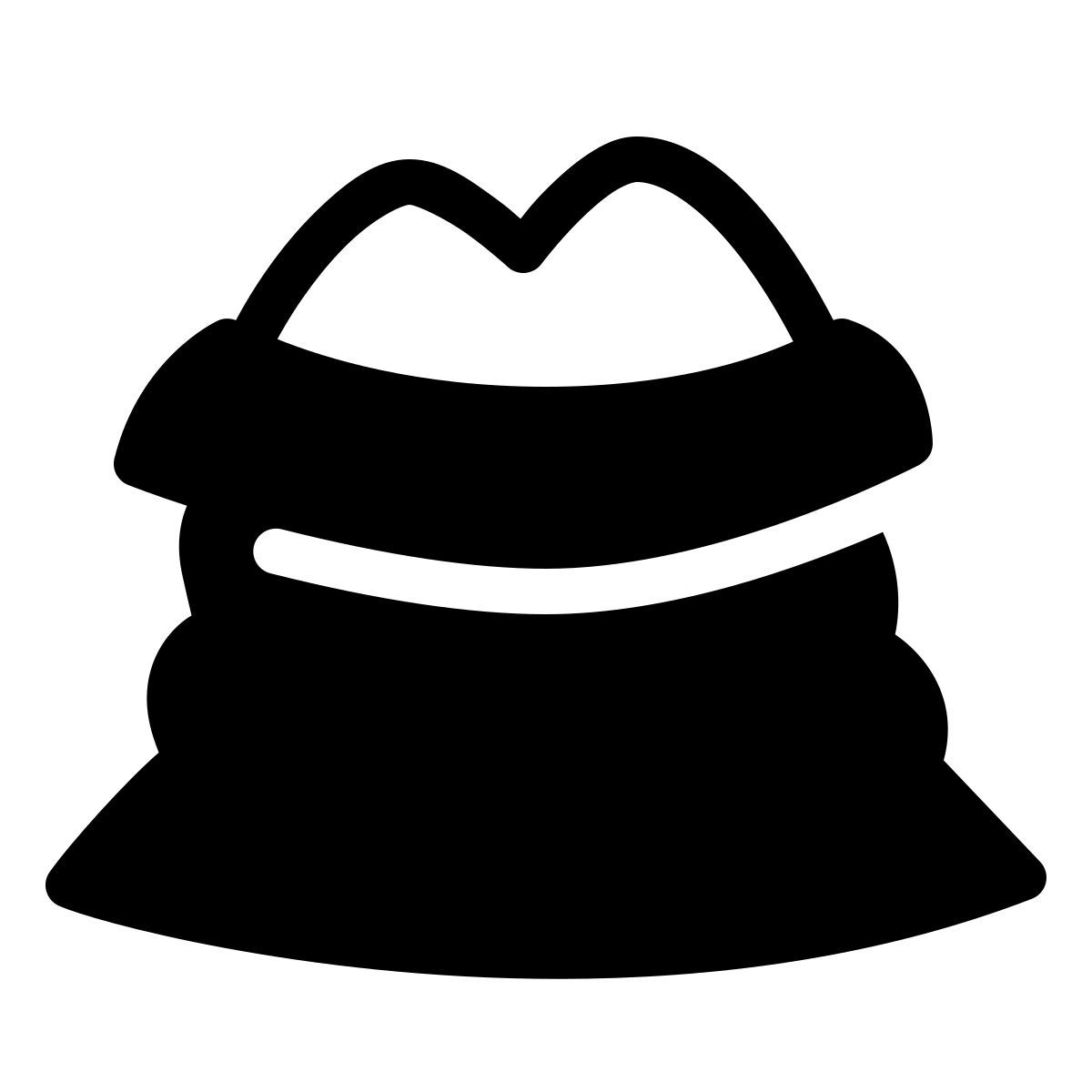 parakeet filled style sack mehl icon