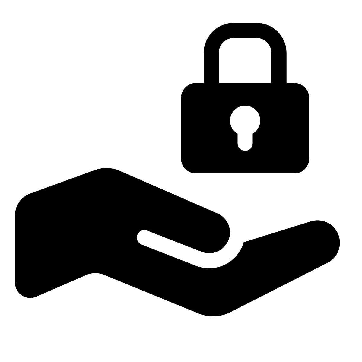 parakeet filled style safety care icon