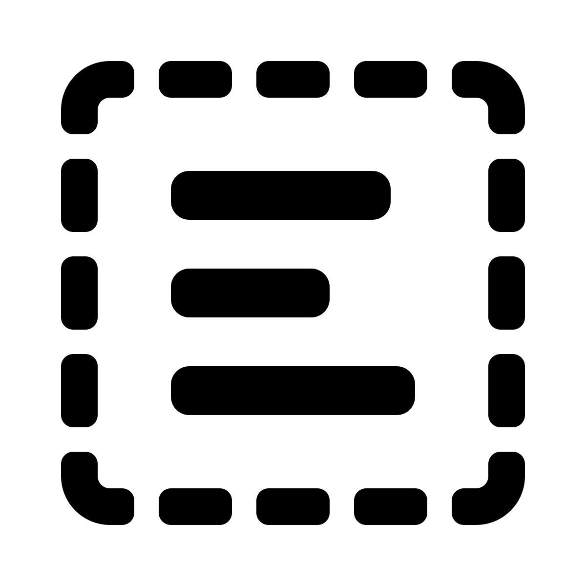 parakeet filled style selecionar tudo icon