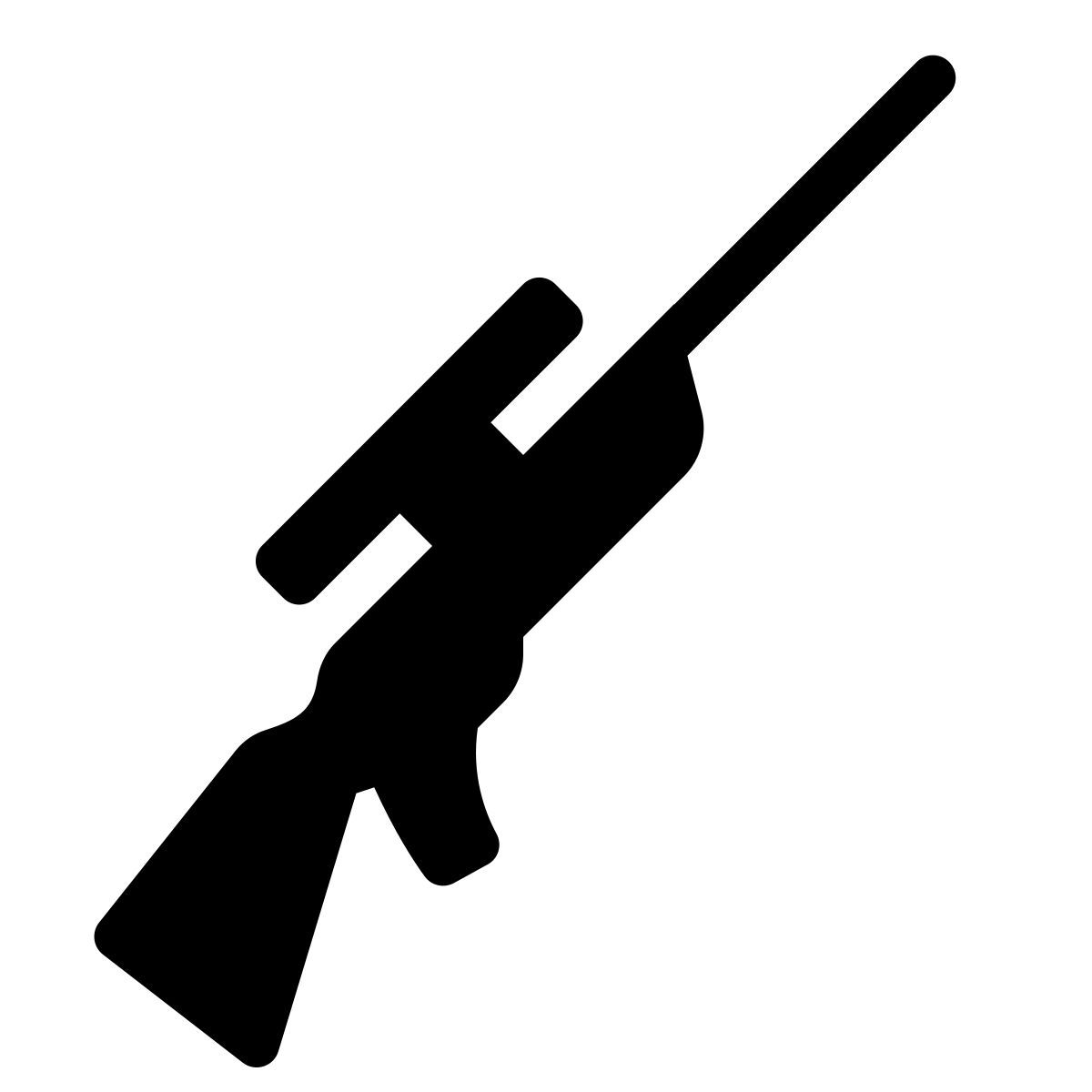parakeet filled style sniper rifle icon
