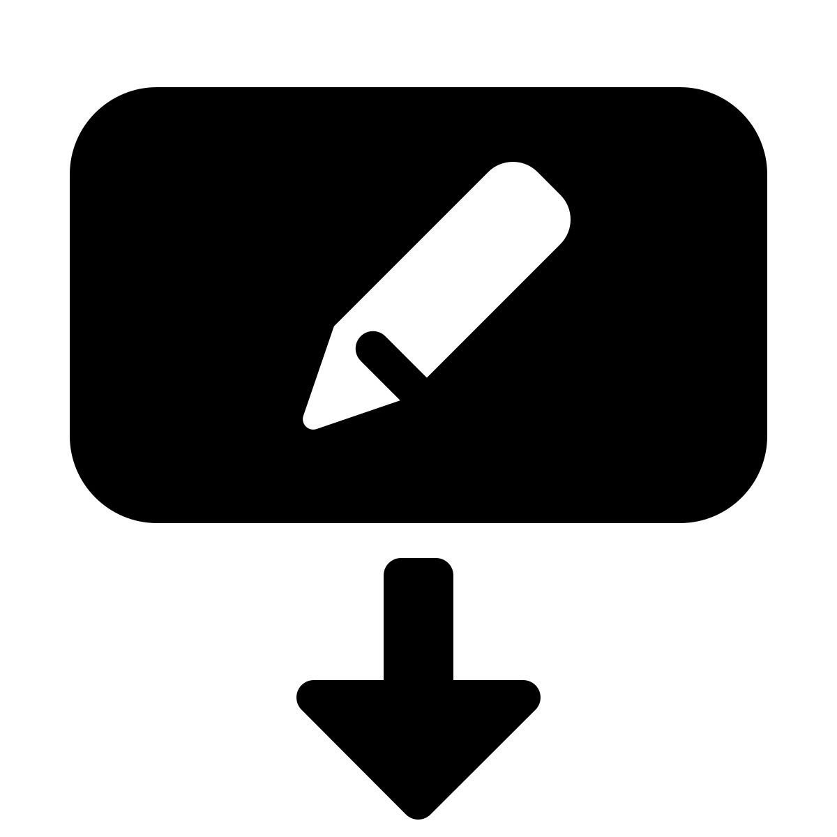 parakeet filled style sort by modified date icon