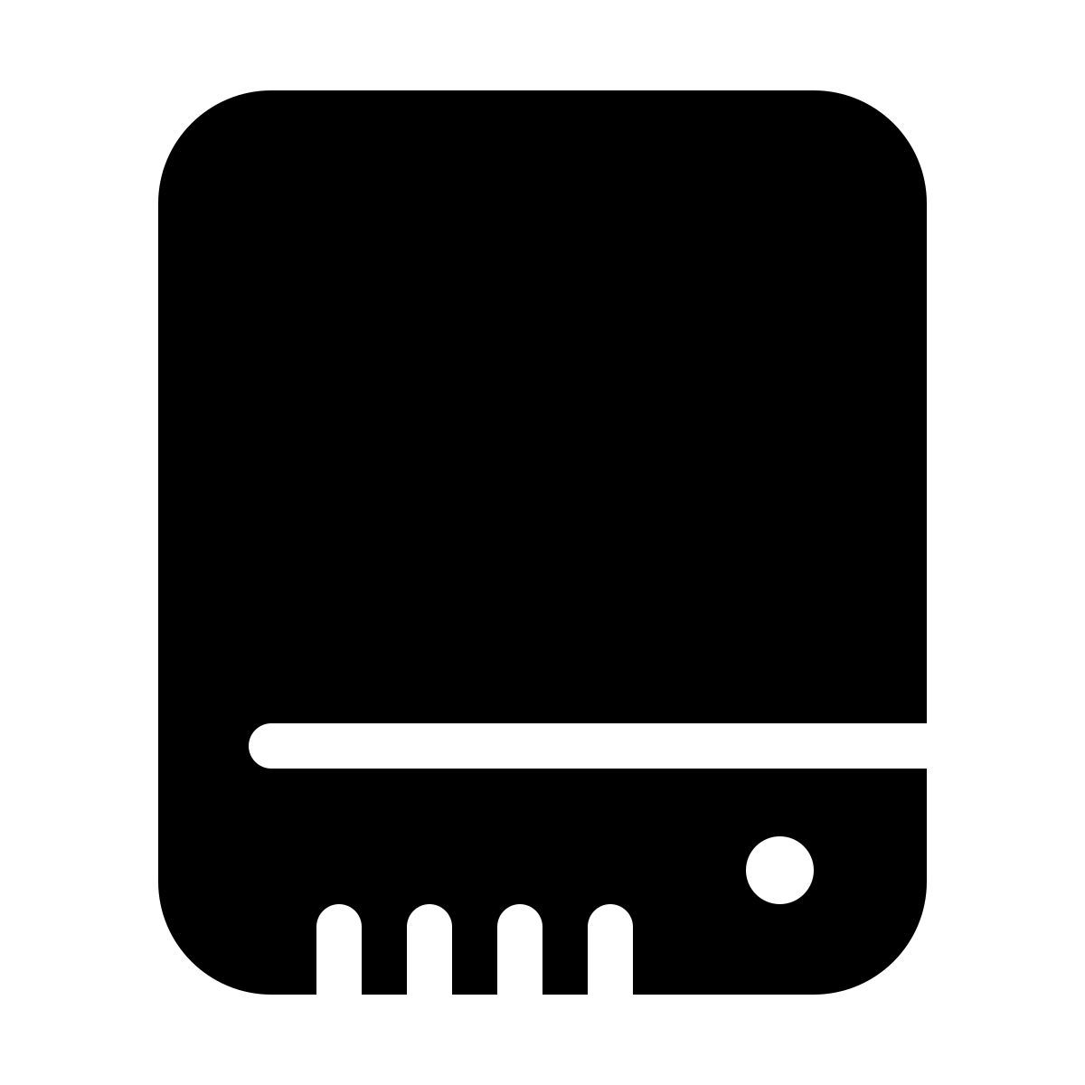 parakeet filled style ssd icon