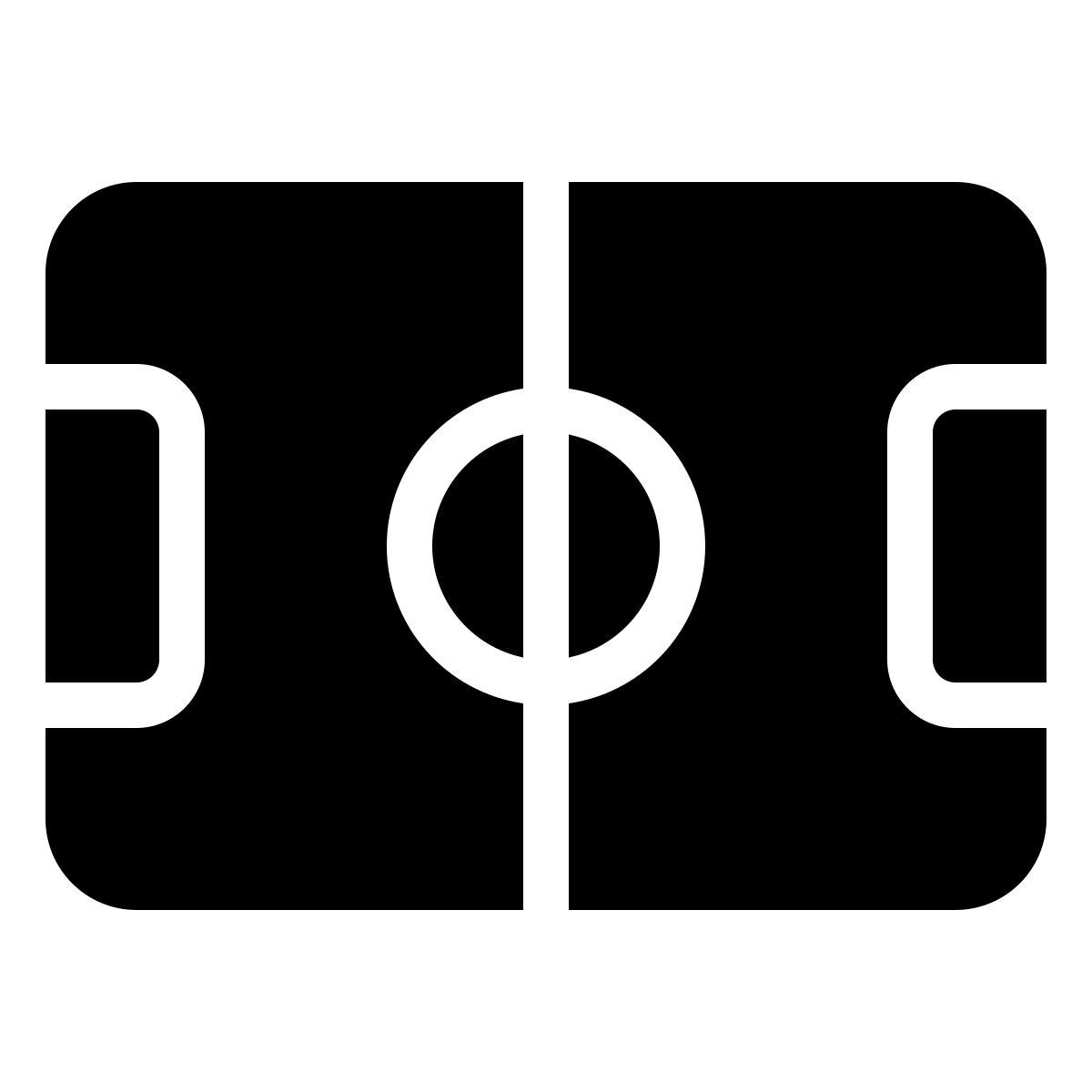 parakeet filled style stadium icon
