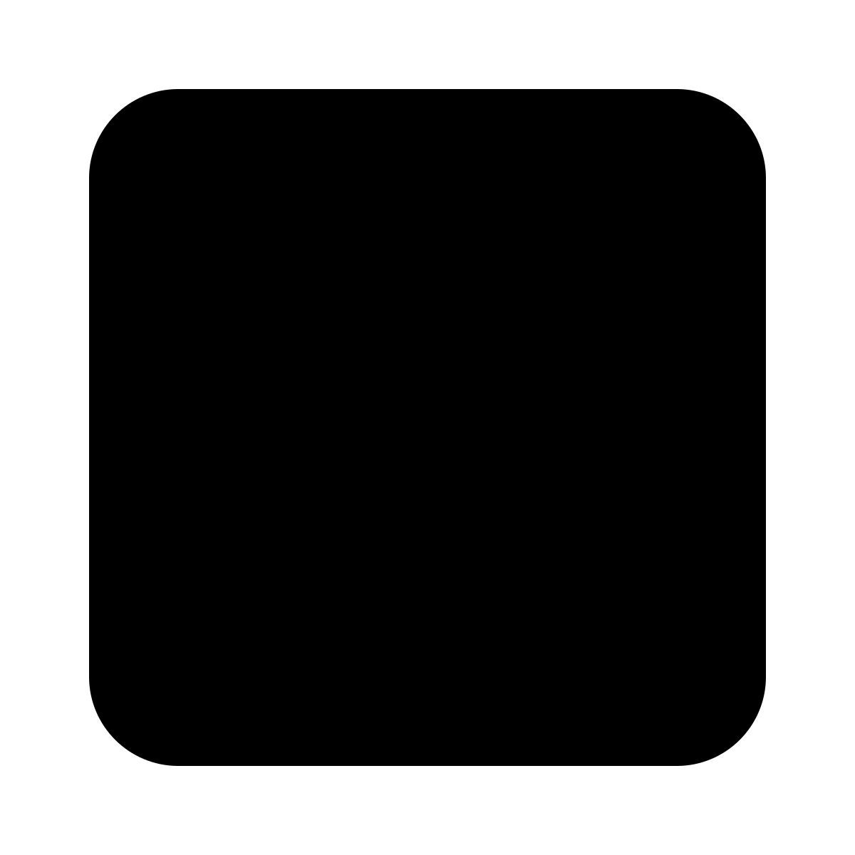 parakeet filled style stop icon