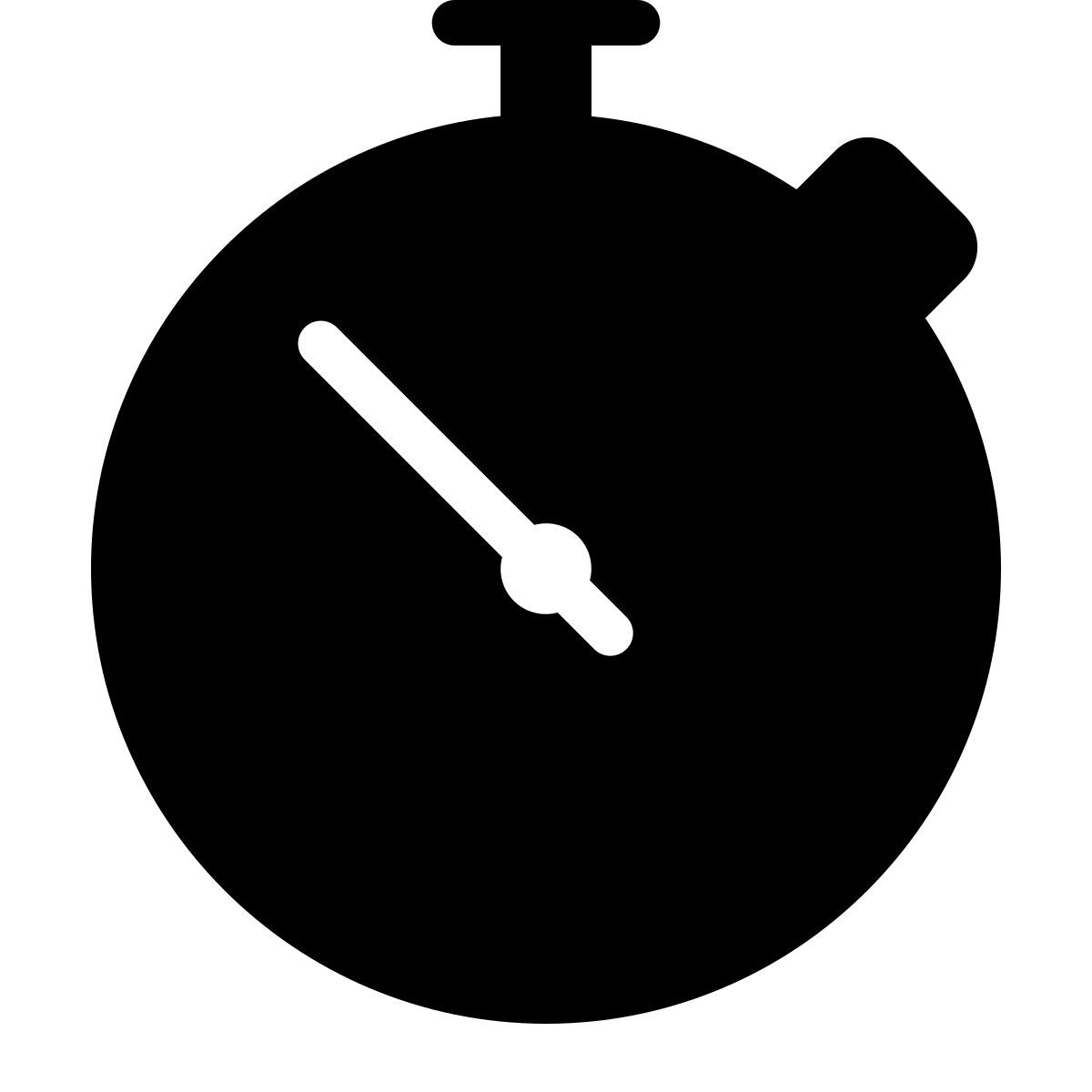 parakeet filled style cronometro icon