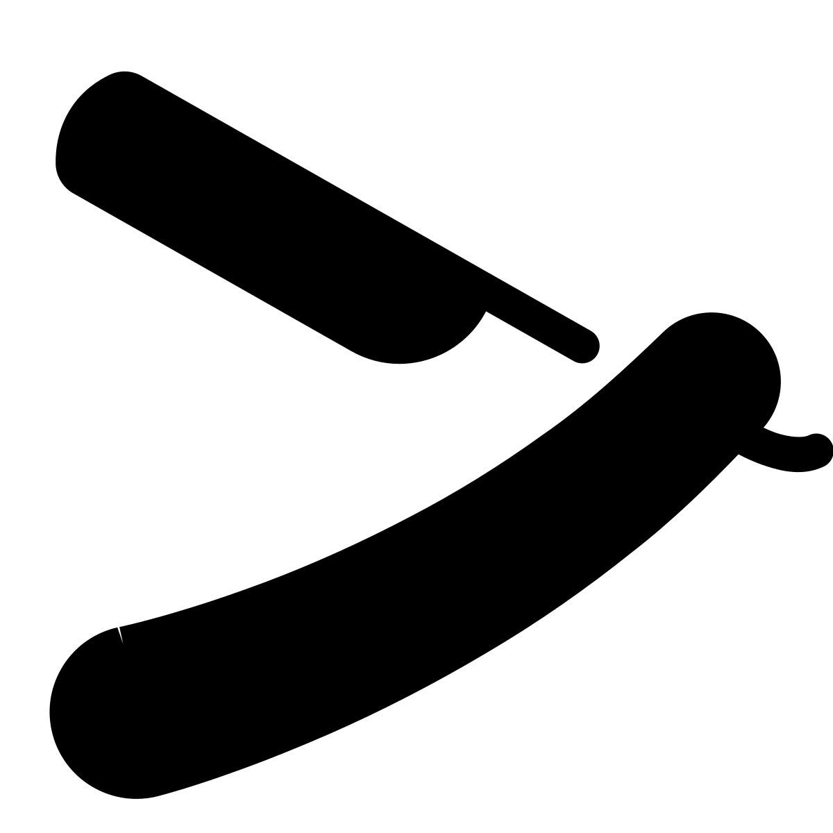 parakeet filled style rasierer icon