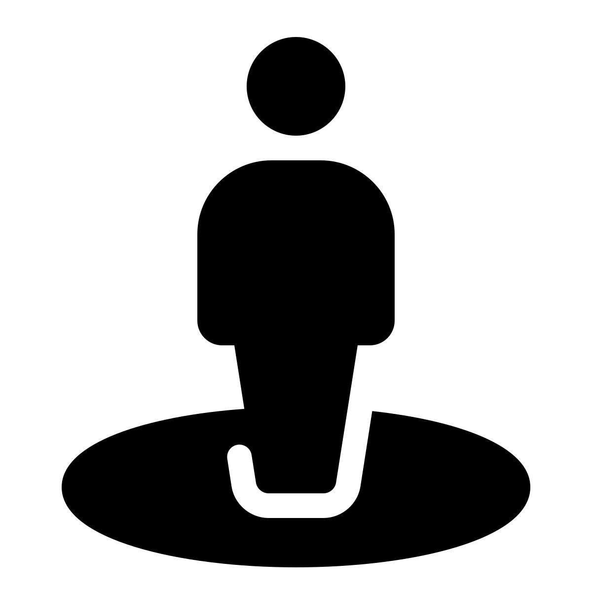 parakeet filled style street view icon