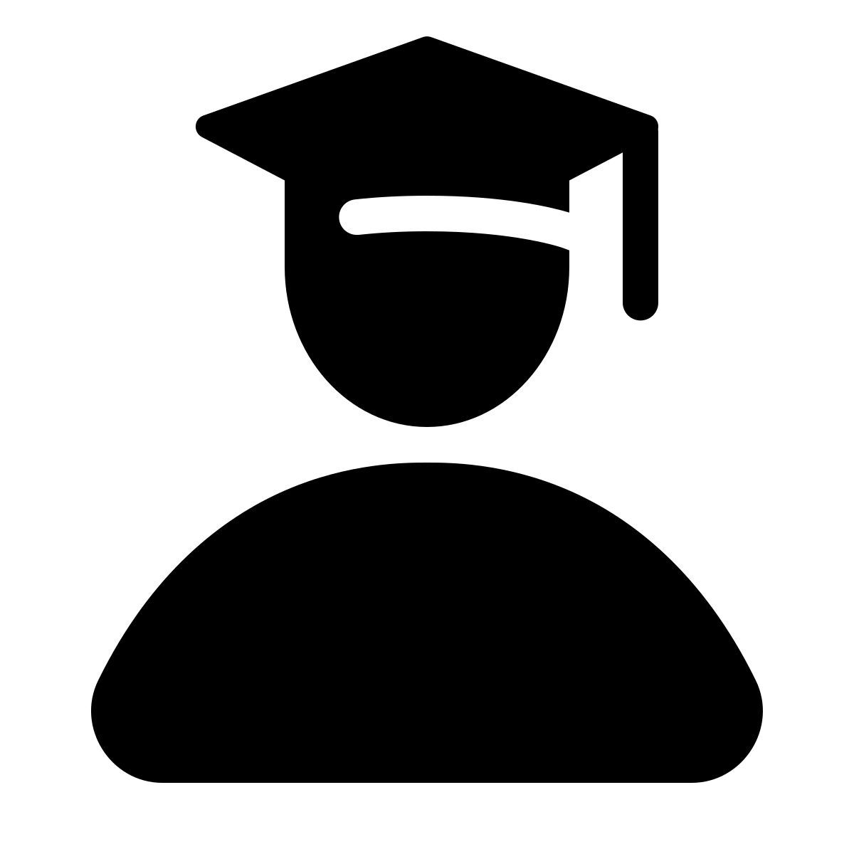 parakeet filled style student male icon