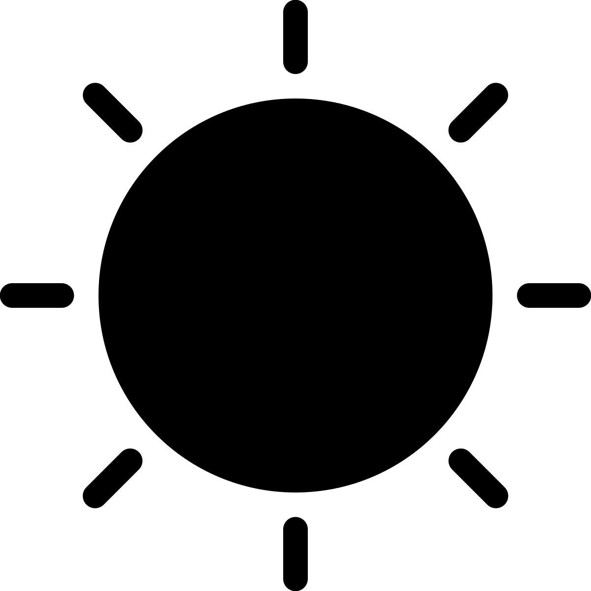 parakeet filled style солнце icon