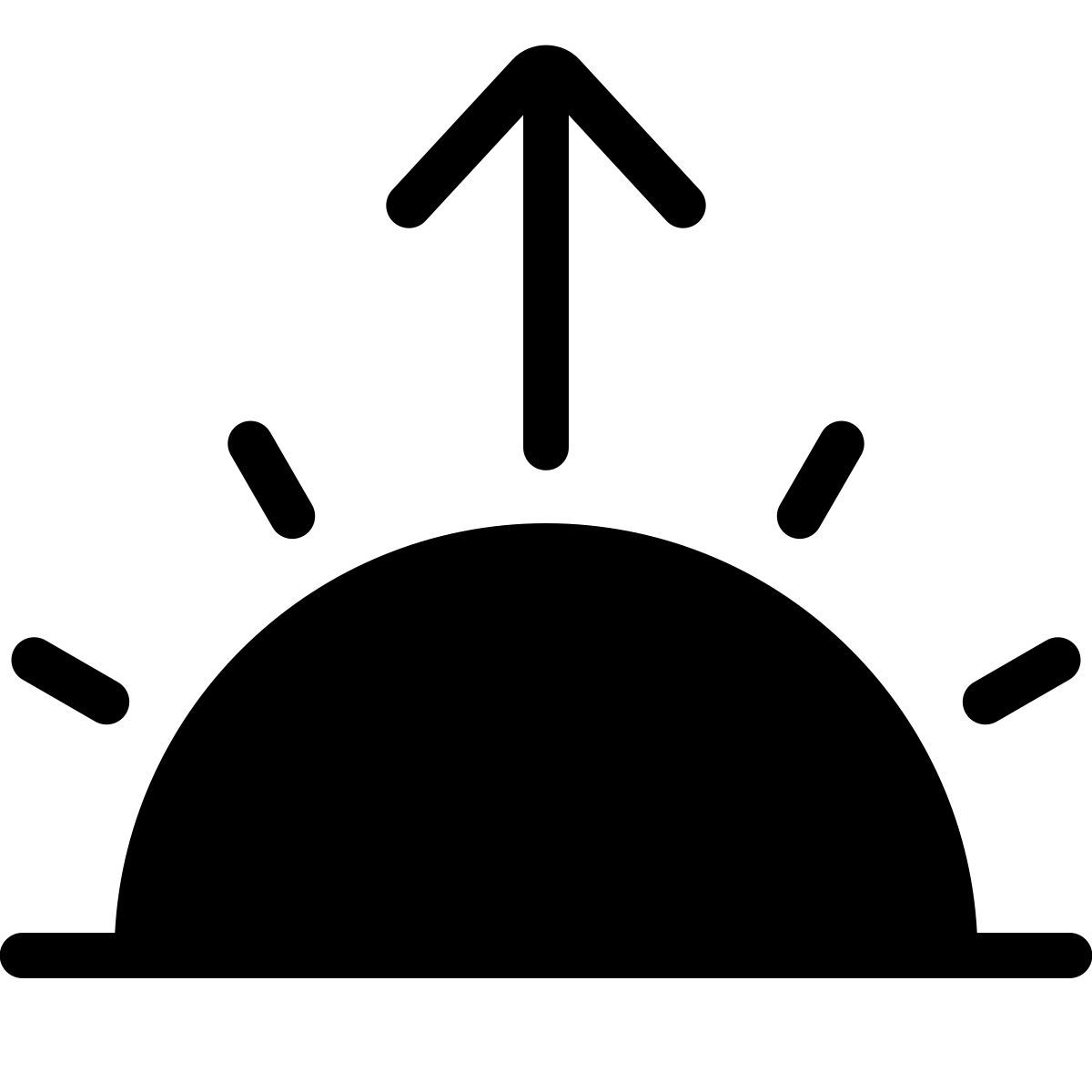 parakeet filled style sunrise icon