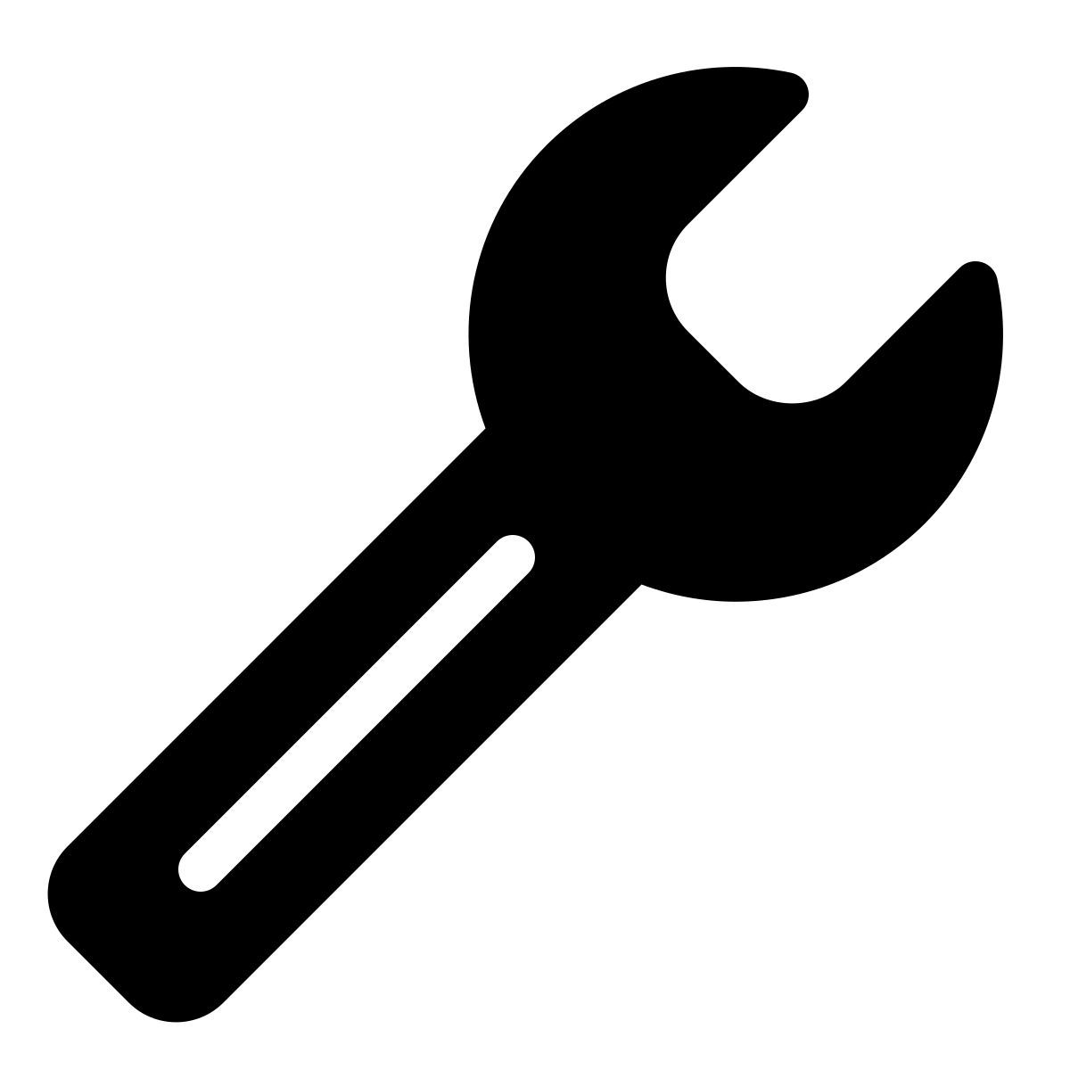 parakeet filled style wrench icon