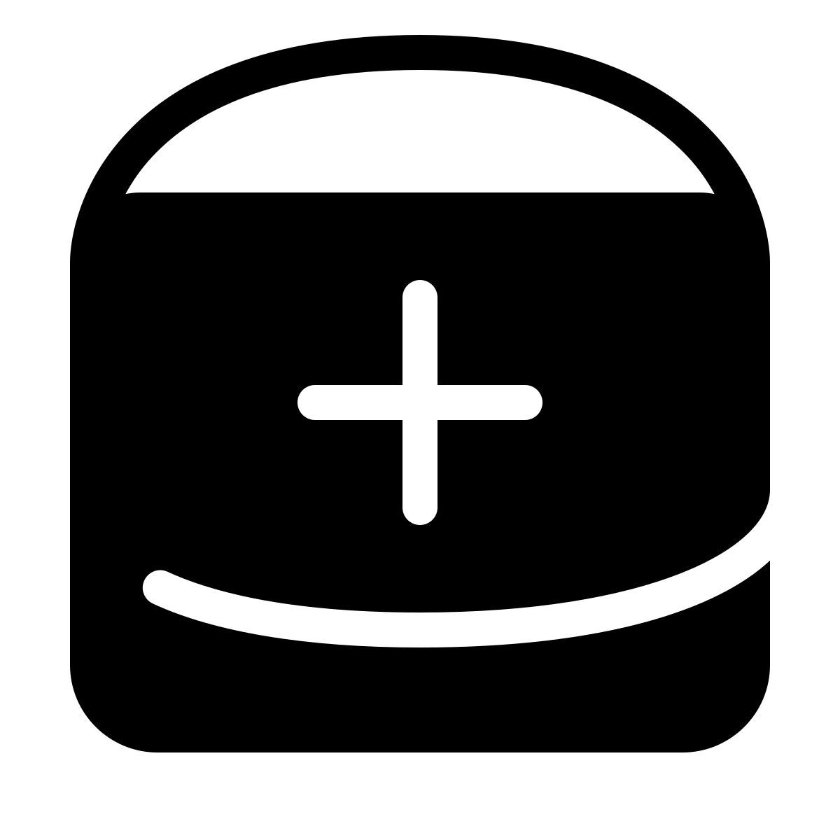 parakeet filled style erste hilfe koffer icon