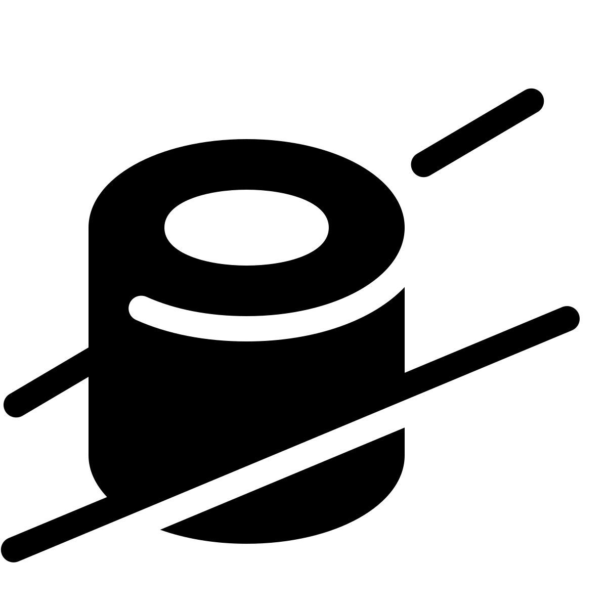 parakeet filled style sushi icon