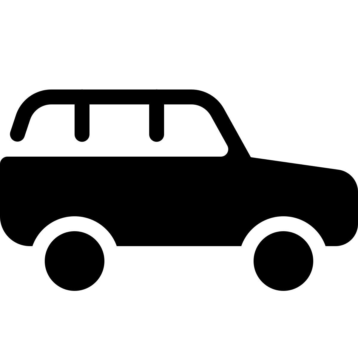 parakeet filled style suv icon