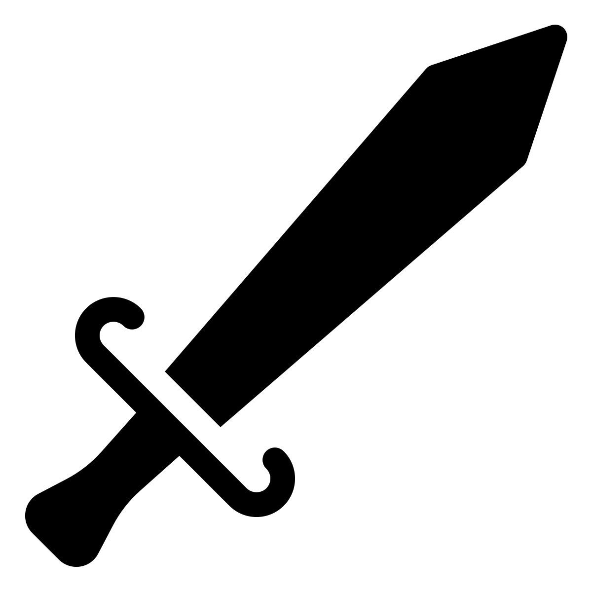 parakeet filled style schwert icon