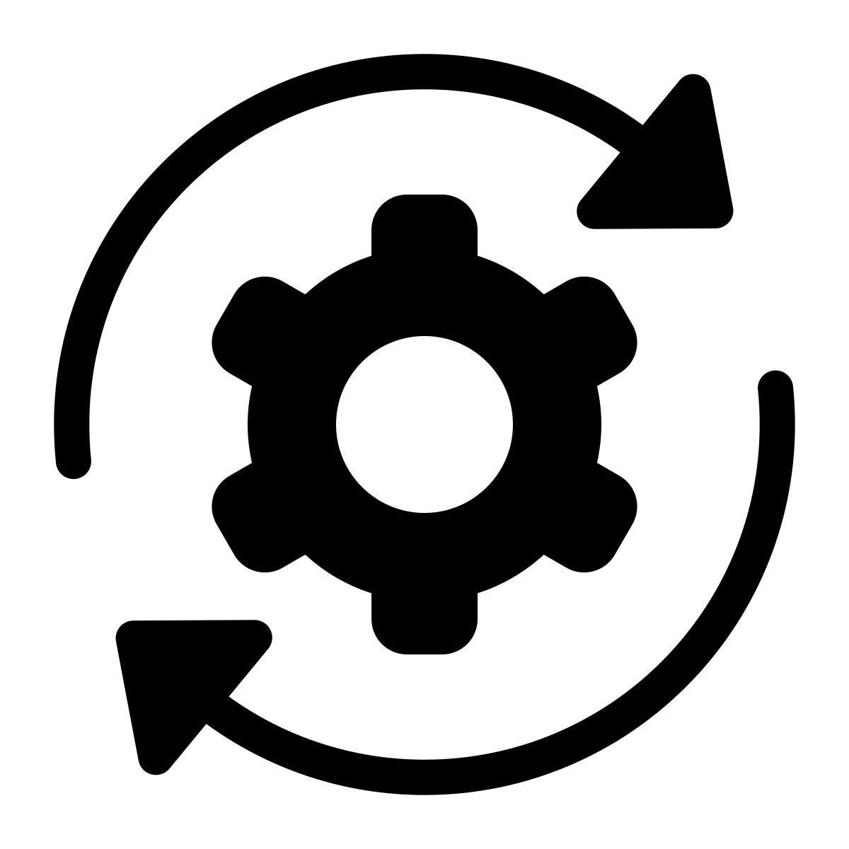 parakeet filled style sync settings icon