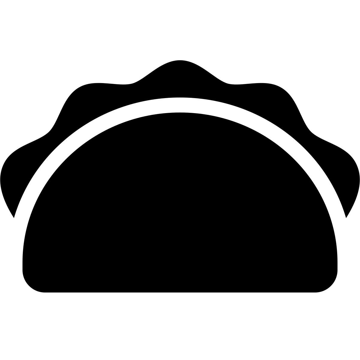 parakeet filled style taco icon