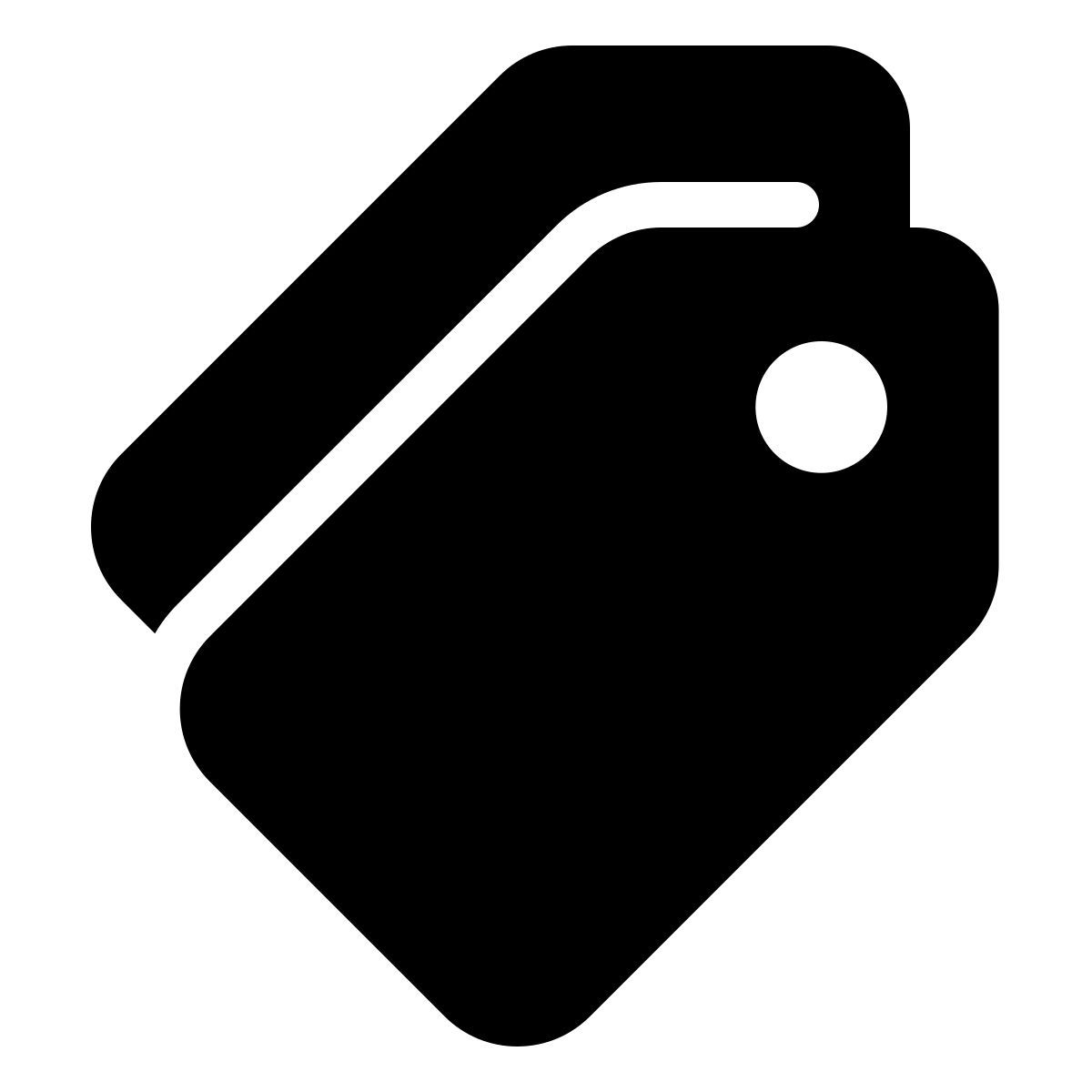 parakeet filled style etiquetas icon