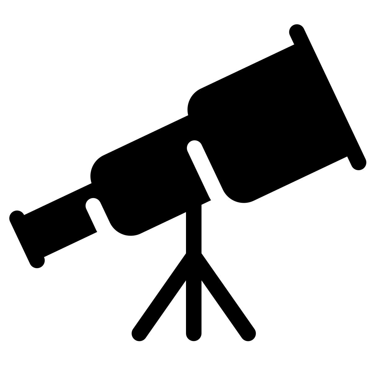 parakeet filled style телескоп icon