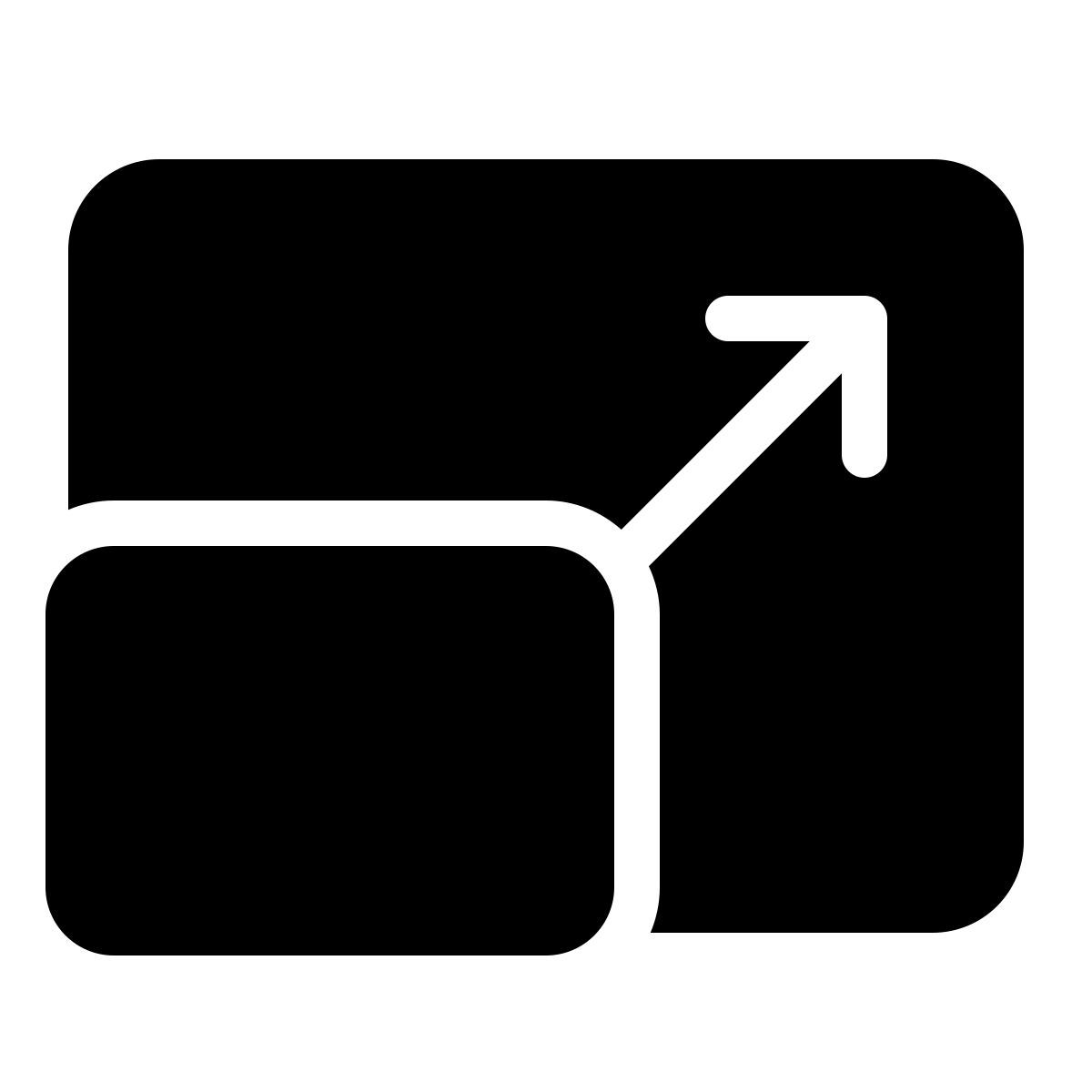 parakeet filled style toggle full screen icon