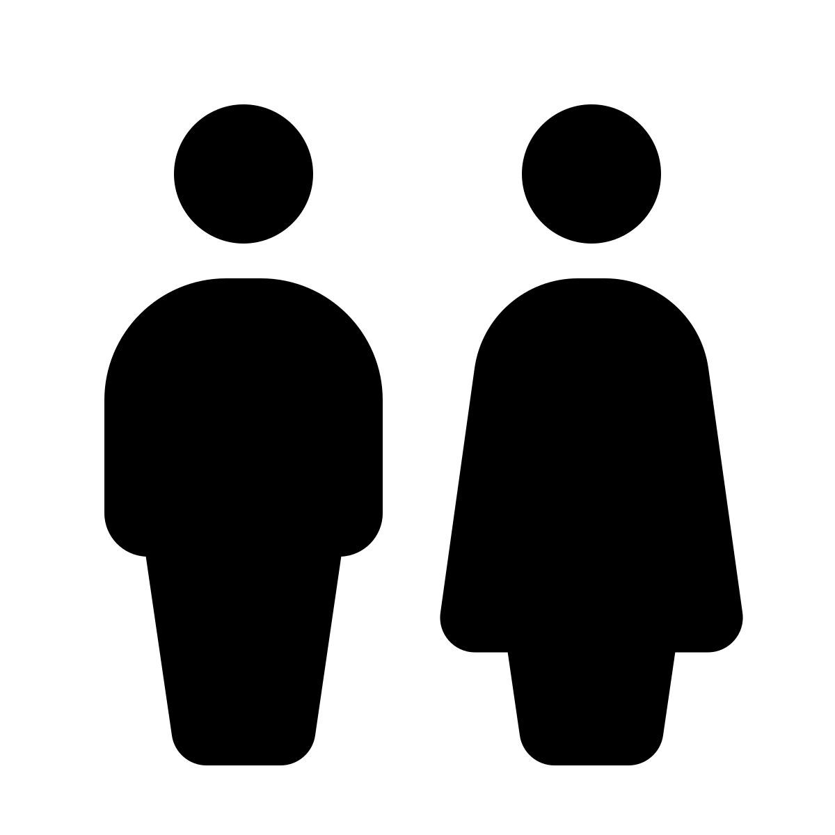 parakeet filled style toilet icon