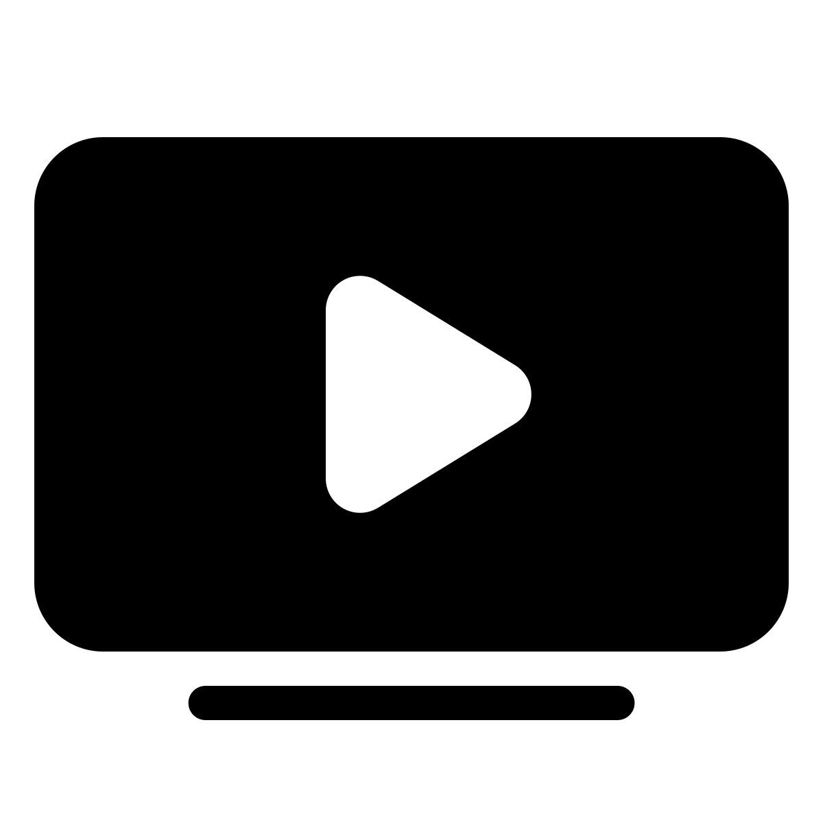 parakeet filled style fernsehsendung icon