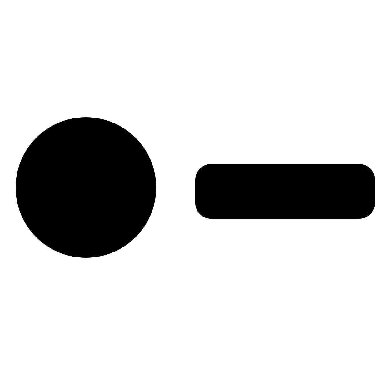 parakeet filled style unchecked radio button icon