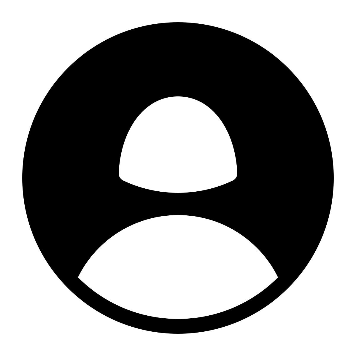 parakeet filled style usuario femenino en círculo icon