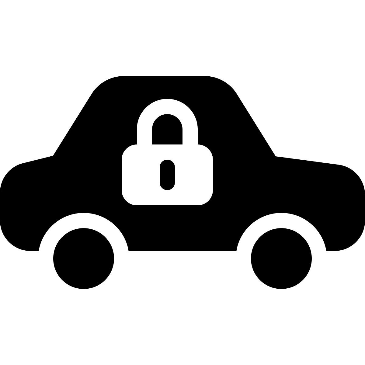 parakeet filled style fahrzeugsicherheit icon