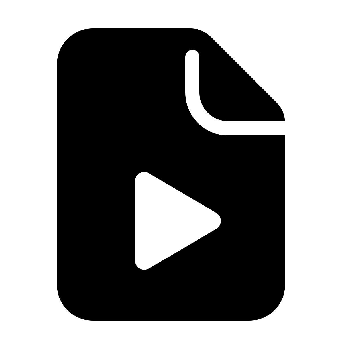 parakeet filled style arquivo de vídeo icon