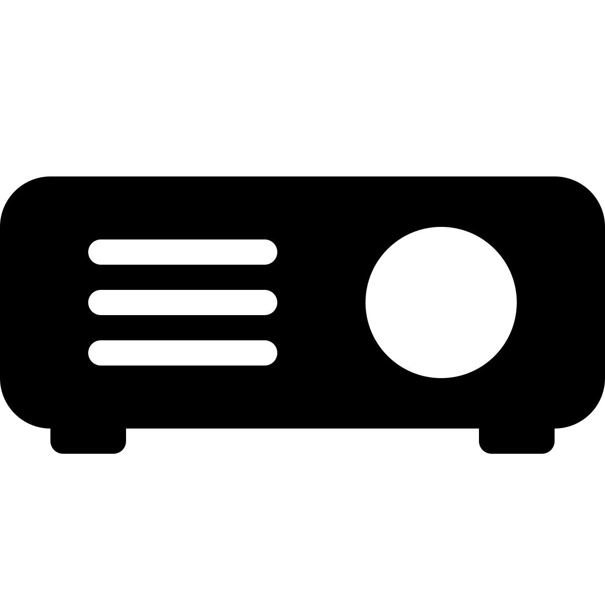 parakeet filled style projector icon