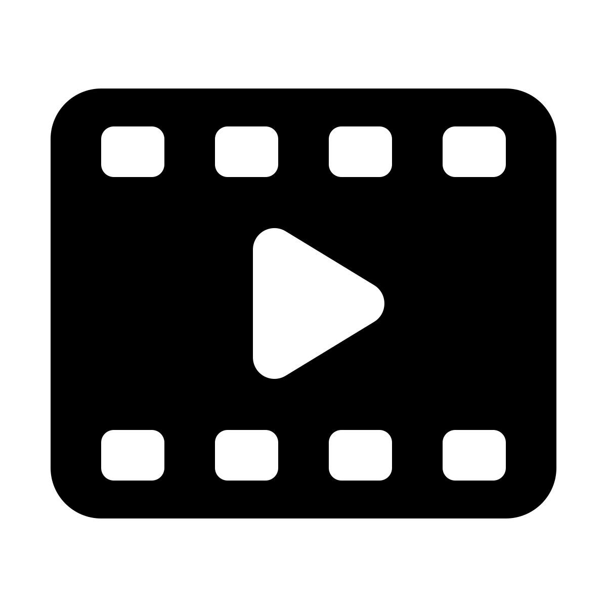 parakeet filled style video icon