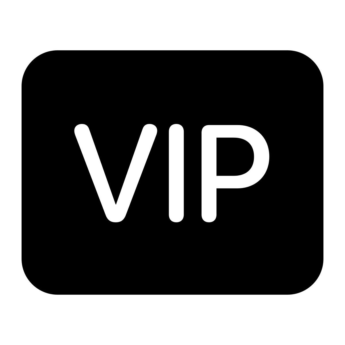 parakeet filled style vip icon