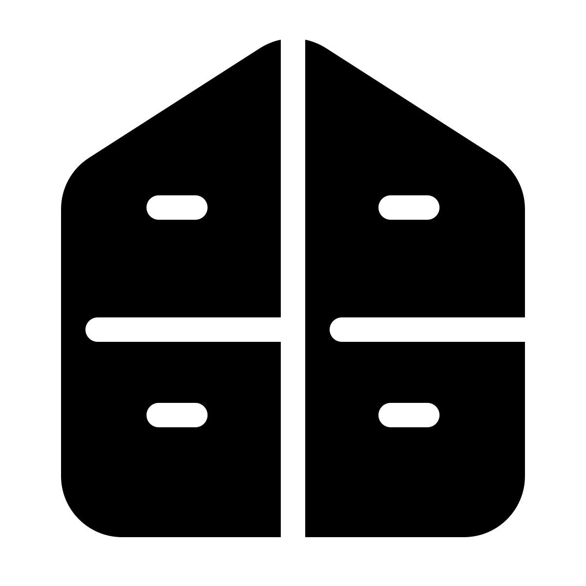 parakeet filled style warehouse icon