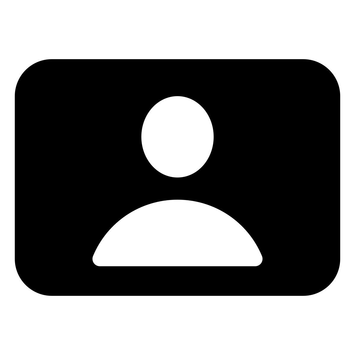 parakeet filled style video chat icon